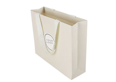 Portance forte recyclable de sacs de transporteur de livre blanc tout logo disponible fournisseur