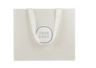 Portance forte recyclable de sacs de transporteur de livre blanc tout logo disponible fournisseur