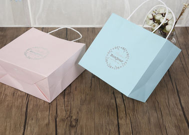 Les sacs en papier imprimés sensibles de Papier d'emballage/ont imprimé des sacs de transporteur de papier n'importe quelle couleur disponible fournisseur