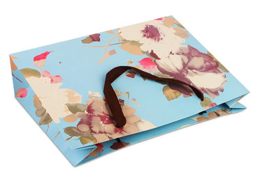 La coutume de conception sensible a imprimé les sacs en papier/l'OEM/ODM de sacs marchandises de papier disponible fournisseur