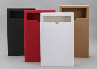 Le petit boîte-cadeau rectangulaire de papier d'emballage, boîte de tiroir de papier de 350g emballage a adapté la couleur aux besoins du client fournisseur