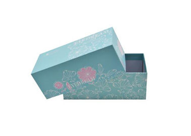 Taille de boîte-cadeau imprimée par coutume sensible 18 * 14 * 9cm avec le couvercle et le type de base fournisseur
