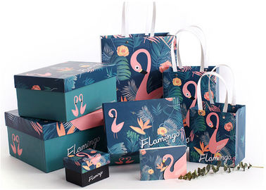 acheter La coutume de flamant de bande dessinée a imprimé des boîte-cadeau pour la famille/promotion de la publicité fabrication en ligne