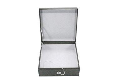 La place a formé la taille 19 de boîte-cadeau de métier de papier * 19* 7,7 cm avec le type ouvert de corde fournisseur