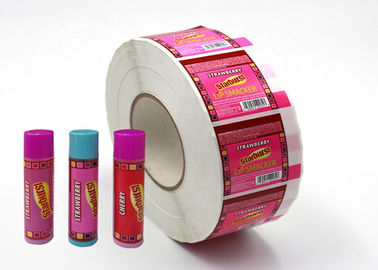 Couleur rose faite sur commande durable d'étiquettes adhésives non toxique pour le baume à lèvres fournisseur