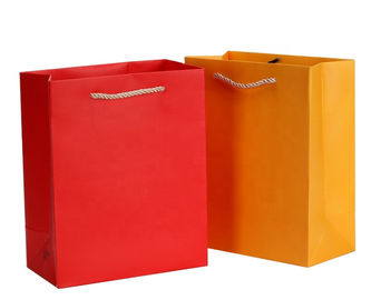 La coutume non-toxique a imprimé l'impression offset de sacs en papier pour la promotion/achats fournisseur