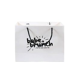 acheter La coutume blanche de couleur a imprimé des sacs en papier pour des cosmétiques/parfum/vêtements fabrication en ligne