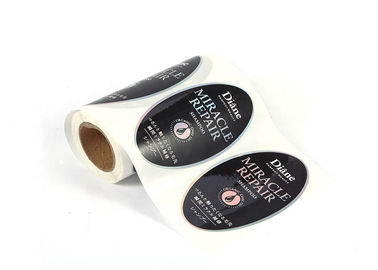 Étiquettes adhésives faites sur commande d'humidité favorables à l'environnement avec la surface de vernissage brillante fournisseur
