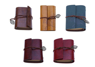 acheter Carnet adapté aux besoins du client de logo personnalisé par couleur, journal attaché de voyage de cuir en spirale fabrication en ligne