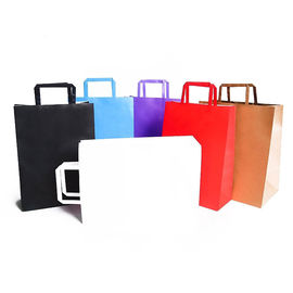 Manipulation matérielle imprimée colorée de surface d'impression de Flexo de catégorie comestible de sacs en papier de Papier d'emballage fournisseur