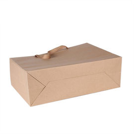 Sacs à provisions pratiques de papier d'emballage, sacs en papier de Brown Papier d'emballage pour toute occasion de célébration fournisseur
