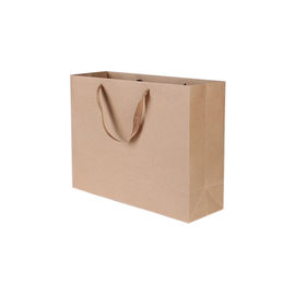 Sacs à provisions pratiques de papier d'emballage, sacs en papier de Brown Papier d'emballage pour toute occasion de célébration fournisseur