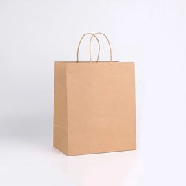 OEM/ODM personnalisés recyclables de sacs en papier de Brown disponible pour l'empaquetage fournisseur