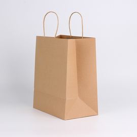 OEM/ODM personnalisés recyclables de sacs en papier de Brown disponible pour l'empaquetage fournisseur