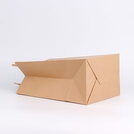 OEM/ODM personnalisés recyclables de sacs en papier de Brown disponible pour l'empaquetage fournisseur