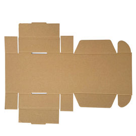 Boîte de carton de Brown de papier d'emballage, épaisseur ondulée faite sur commande 0.23mm de boîtes fournisseur