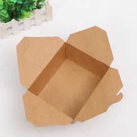 Les plats à emporter se pliants enferment dans une boîte la diverse taille de protection de l'environnement disponible fournisseur