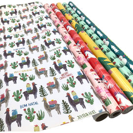 Double couleur latérale de X.500 cm de la taille 70 de petit pain de papier d'emballage cadeau diverse disponible fournisseur