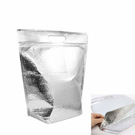 Les sacs thermiques de nourriture de preuve de choc, la livraison isolée de nourriture met en sac le matériel en aluminium de film fournisseur