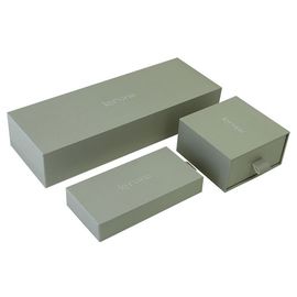 Les boîtes de rangement sensibles de luxe de tiroir, emballage de logo enferme dans une boîte rigide dur fournisseur