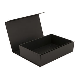 acheter La coutume pliable imprimée enferme dans une boîte la couleur noire écologique pour promotionnel fabrication en ligne