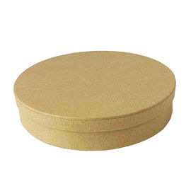 Boîte de papier ronde d'emballage alimentaire, impression offset imprimée de boîtes de présentation fournisseur