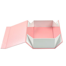 Le produit imprimé par coutume faite main enferme dans une boîte la taille rectangulaire de forme 330 * 330 * 195mm fournisseur