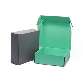 La coutume en carton ondulé a imprimé la couleur adaptée aux besoins du client par matériaux réutilisée par boîtes fournisseur