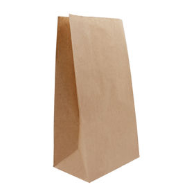 La coutume de résistance d'huile a imprimé des sacs de Papier d'emballage, l'épaisseur faite sur commande 30 de sacs en papier de Brown - 160gsm fournisseur