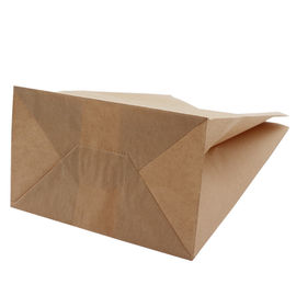 La coutume de résistance d'huile a imprimé des sacs de Papier d'emballage, l'épaisseur faite sur commande 30 de sacs en papier de Brown - 160gsm fournisseur
