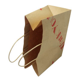 Sacs en papier adaptés aux besoins du client de Papier d'emballage de taille pour des promotions/cadeaux/annonces fournisseur