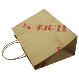 Sacs en papier adaptés aux besoins du client de Papier d'emballage de taille pour des promotions/cadeaux/annonces fournisseur