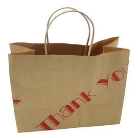 Sacs en papier adaptés aux besoins du client de Papier d'emballage de taille pour des promotions/cadeaux/annonces fournisseur