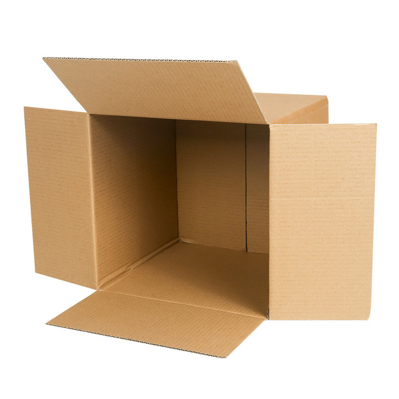 Les cartons d'expédition d'impression offset/boîte de papier ondulée ont adapté le logo aux besoins du client fournisseur