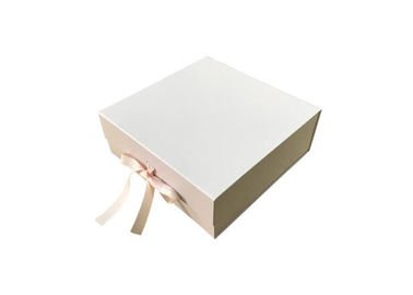 Good price Boîte-cadeau à la mode de lien de ruban, logo de empaquetage personnalisé de coutume de boîtes en ligne