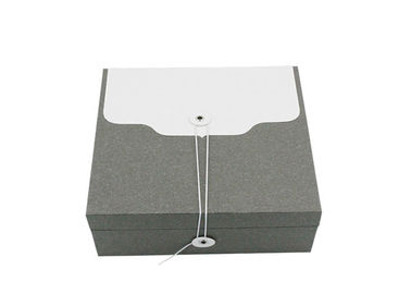 Good price La place a formé la taille 19 de boîte-cadeau de métier de papier * 19* 7,7 cm avec le type ouvert de corde en ligne