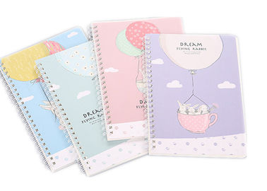 Good price La coutume mignonne de couverture a imprimé la double conception de coin rond d'attache de bobine de carnets en ligne